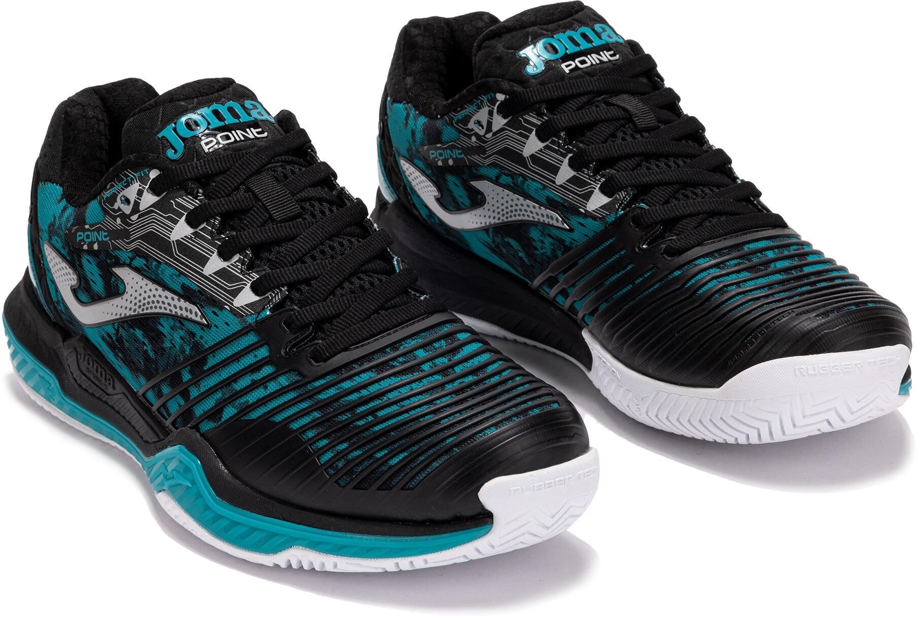 Кроссовки для тенниса мужские JOMA Point Men 2531 Black TPOIS2531AC 41 черные фото 