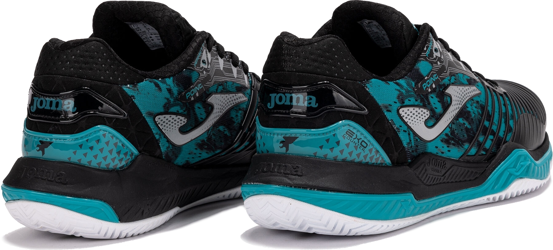 Кроссовки для тенниса мужские JOMA Point Men 2531 Black TPOIS2531AC 43 черные фото 