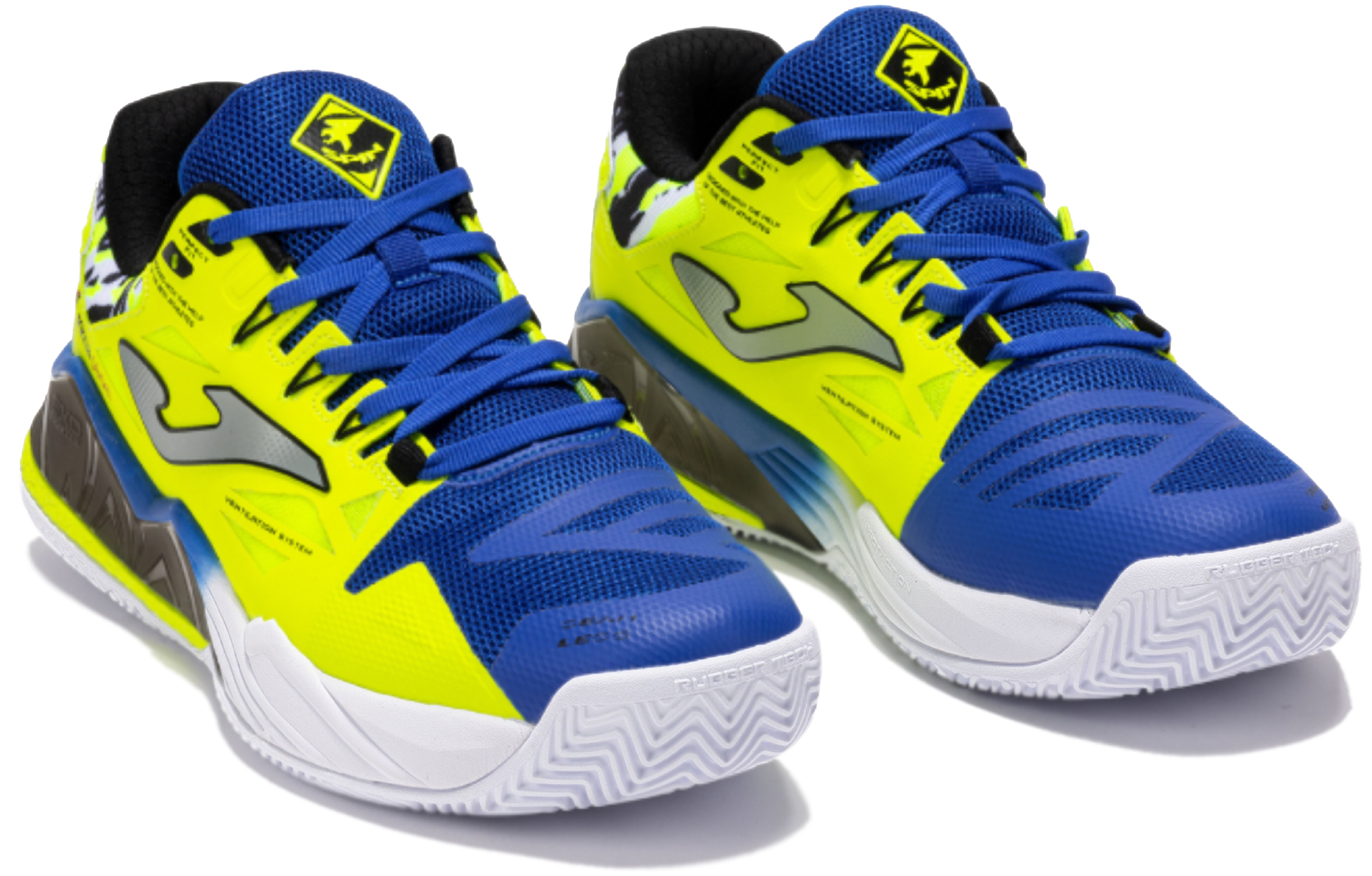 Кроссовки для тенниса мужские JOMA Spin Men 2509 Royal Yellow TSPINS2509OM 43 синие фото 