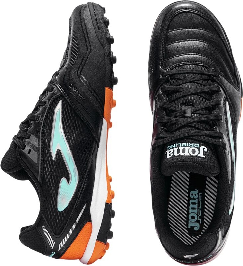 Сороконожки мужские JOMA Dribling 2601 Black Turf DRIS2601TF 41 черные фото 
