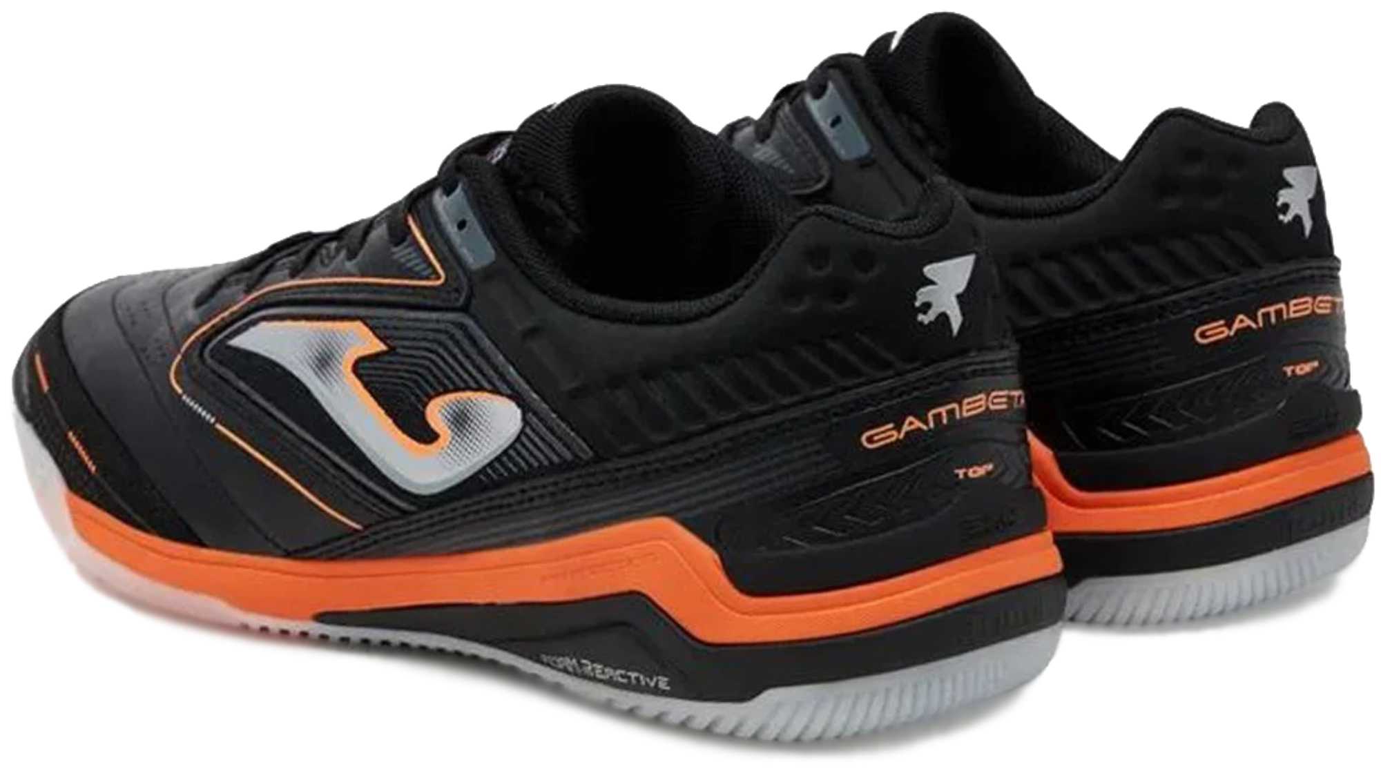 Футзалки мужские JOMA Gambeta 2501 Black Indoor GAMS2501IN 42 черные фото 3