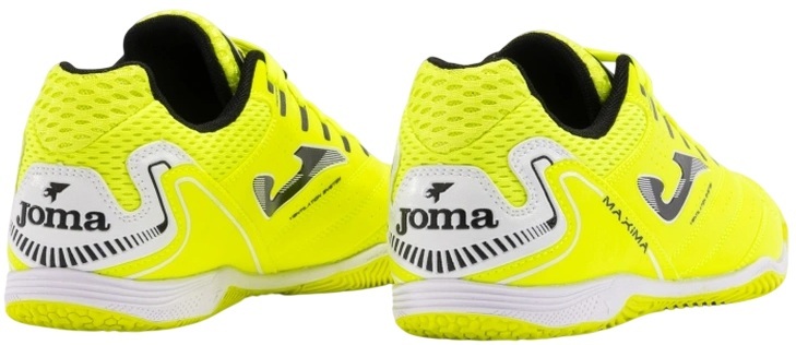 Футзалки мужские JOMA Maxima 2409 Lemon Fluor Indoor MAXW2409IN 45 лаймовые фото 