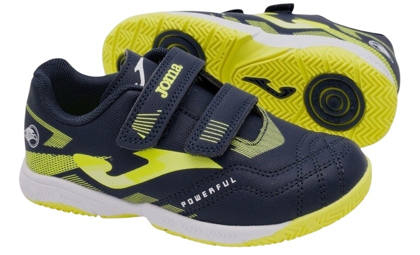 Футзалки детские JOMA Powerful Jr 2503 Navy Blue Indoor POJW2503INV 33 темно-синие фото3