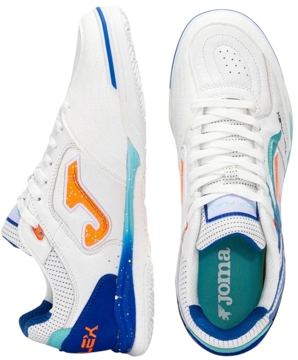 Футзалки мужские JOMA Top Flex 2576 White Royal Indoor TOPS2576IN 44 белые фото 