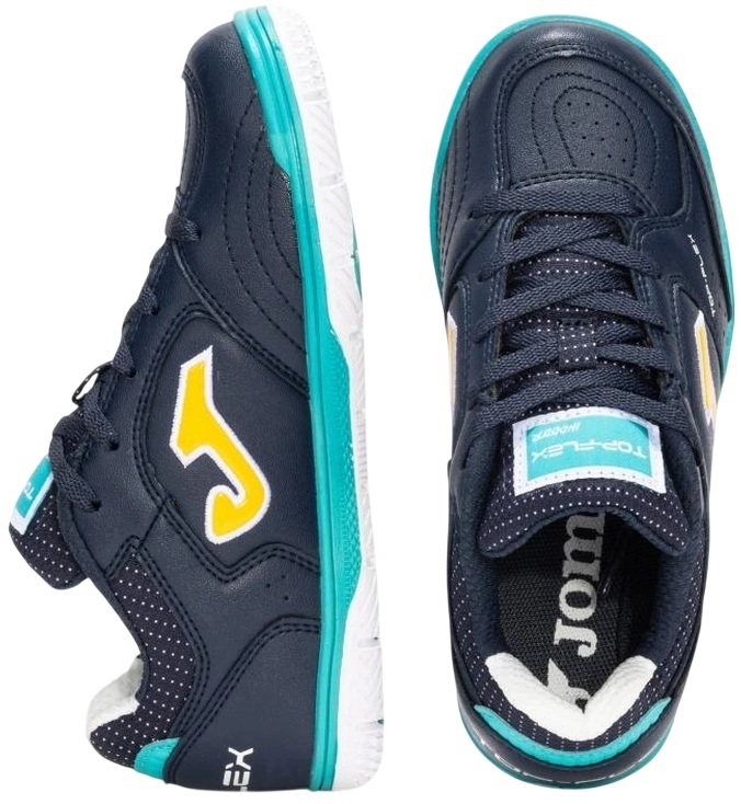 Футзалки детские JOMA Top Flex Jr 2503 Navy Indoor TPJS2503IN 33 темно-синие фото 