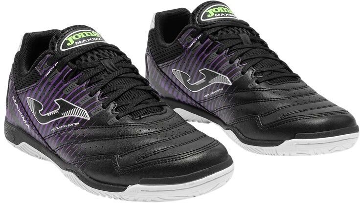 Футзалки мужские JOMA Maxima 2631 Black Fuchsia Indoor MAXS2631IN 42 черные фото 2
