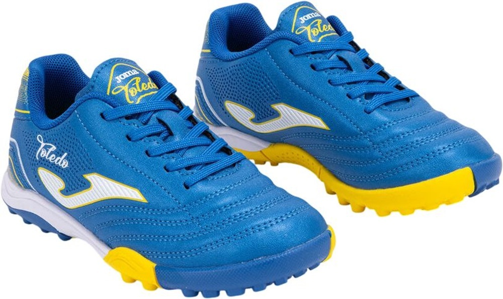 Футзалки детские JOMA Toledo Jr 2604 Royal Blue Indoor TOJS2604IN 35 голубые фото2