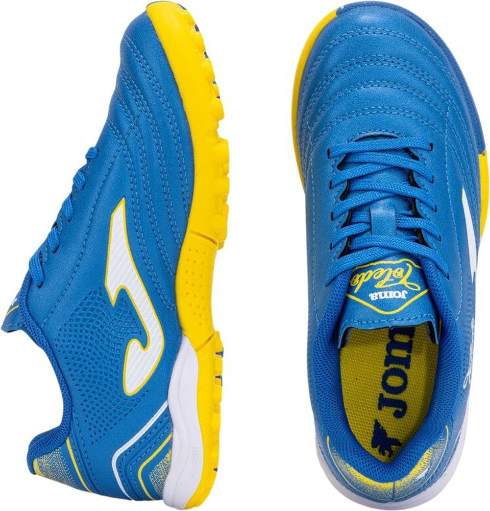 Футзалки детские JOMA Toledo Jr 2604 Royal Blue Indoor TOJS2604IN 35 голубые фото4