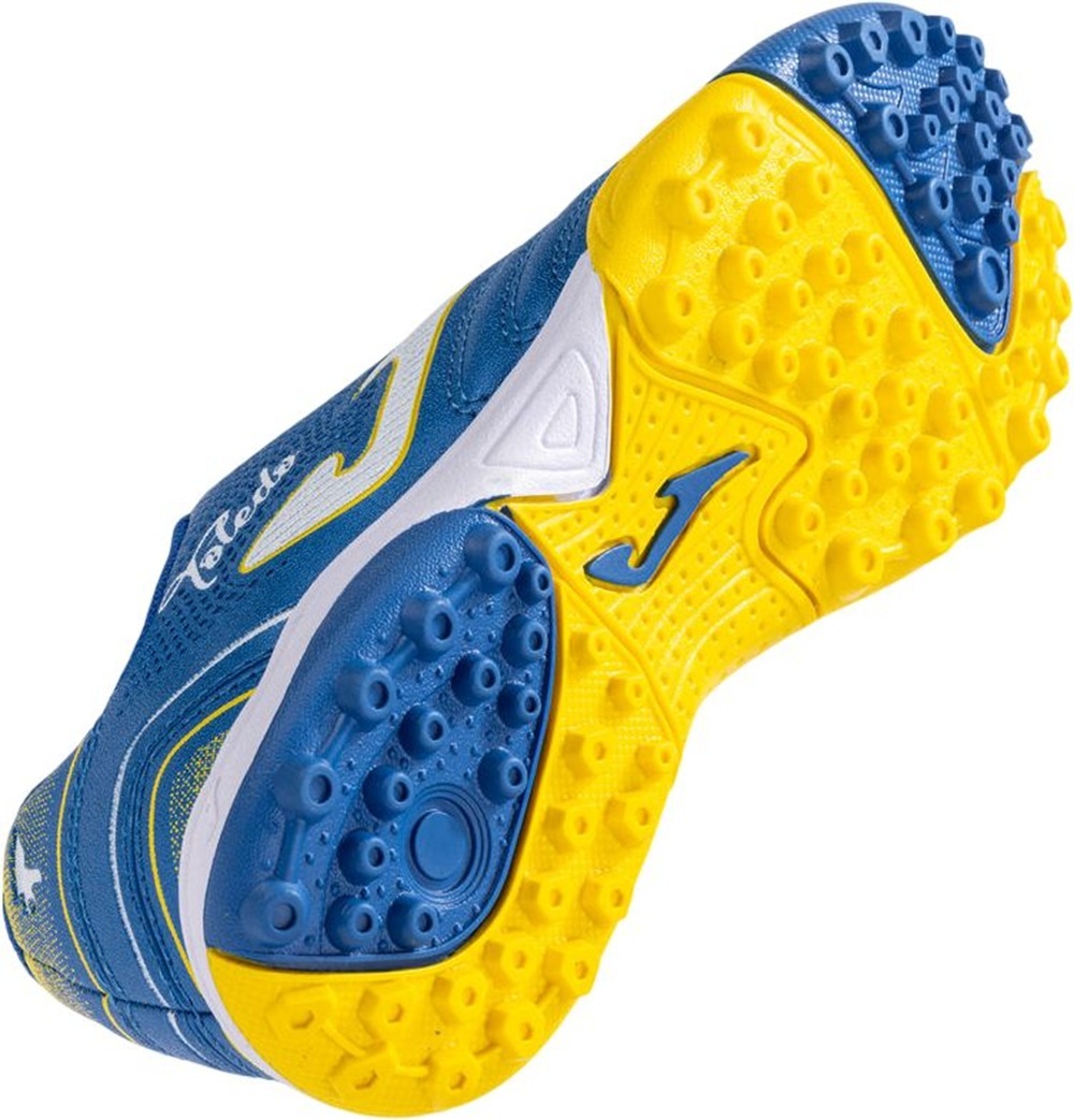 Футзалки детские JOMA Toledo Jr 2604 Royal Blue Indoor TOJS2604IN 35 голубые фото5