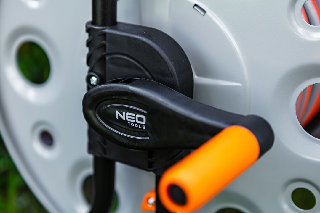 Катушка для шланга Neo Tools на подставке 100м 1/2" 30м 3/4" (15-790) фото 