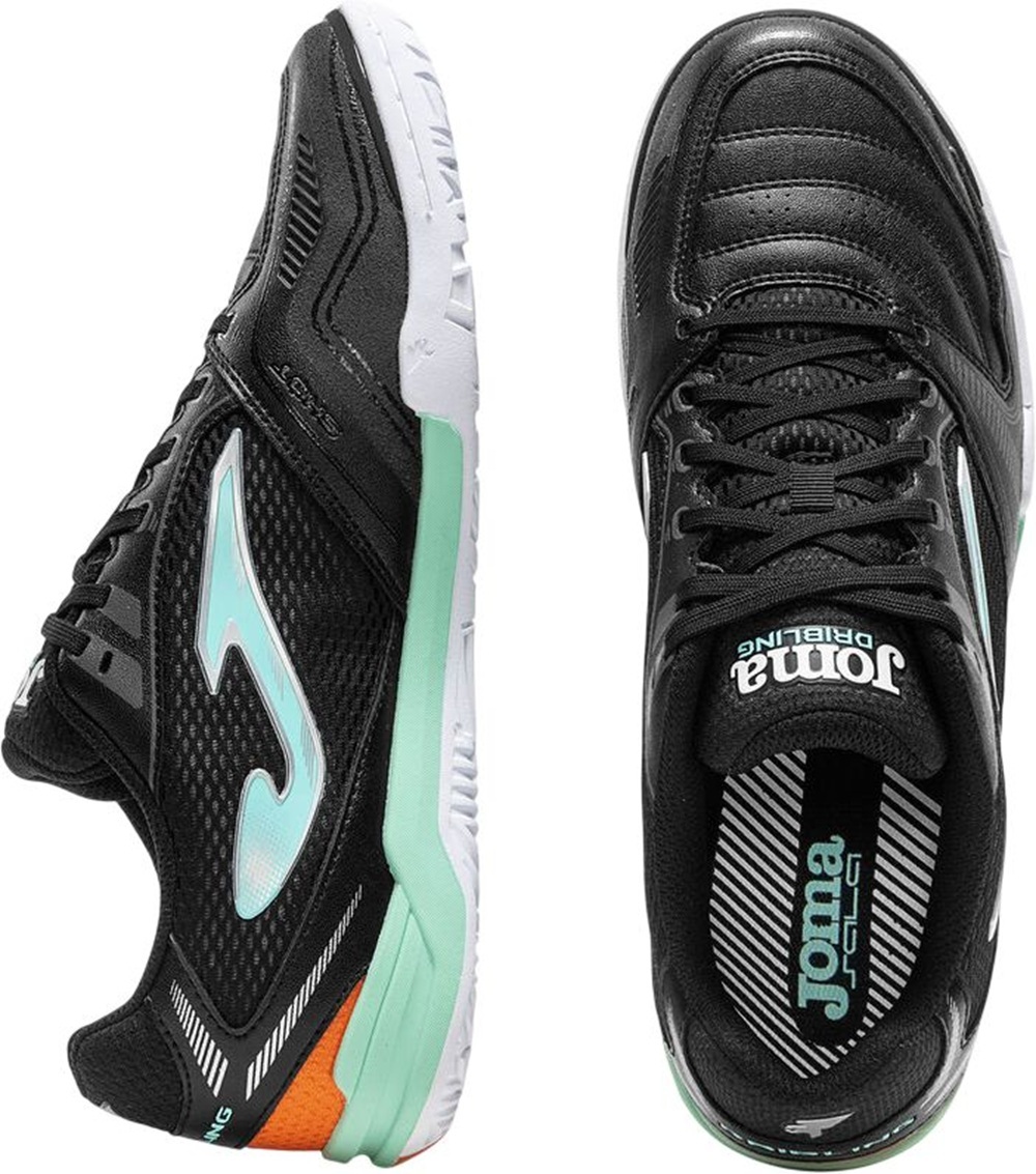 Футзалки мужские JOMA Dribling 2601 Black Indoor DRIS2601IN 40 черные фото 