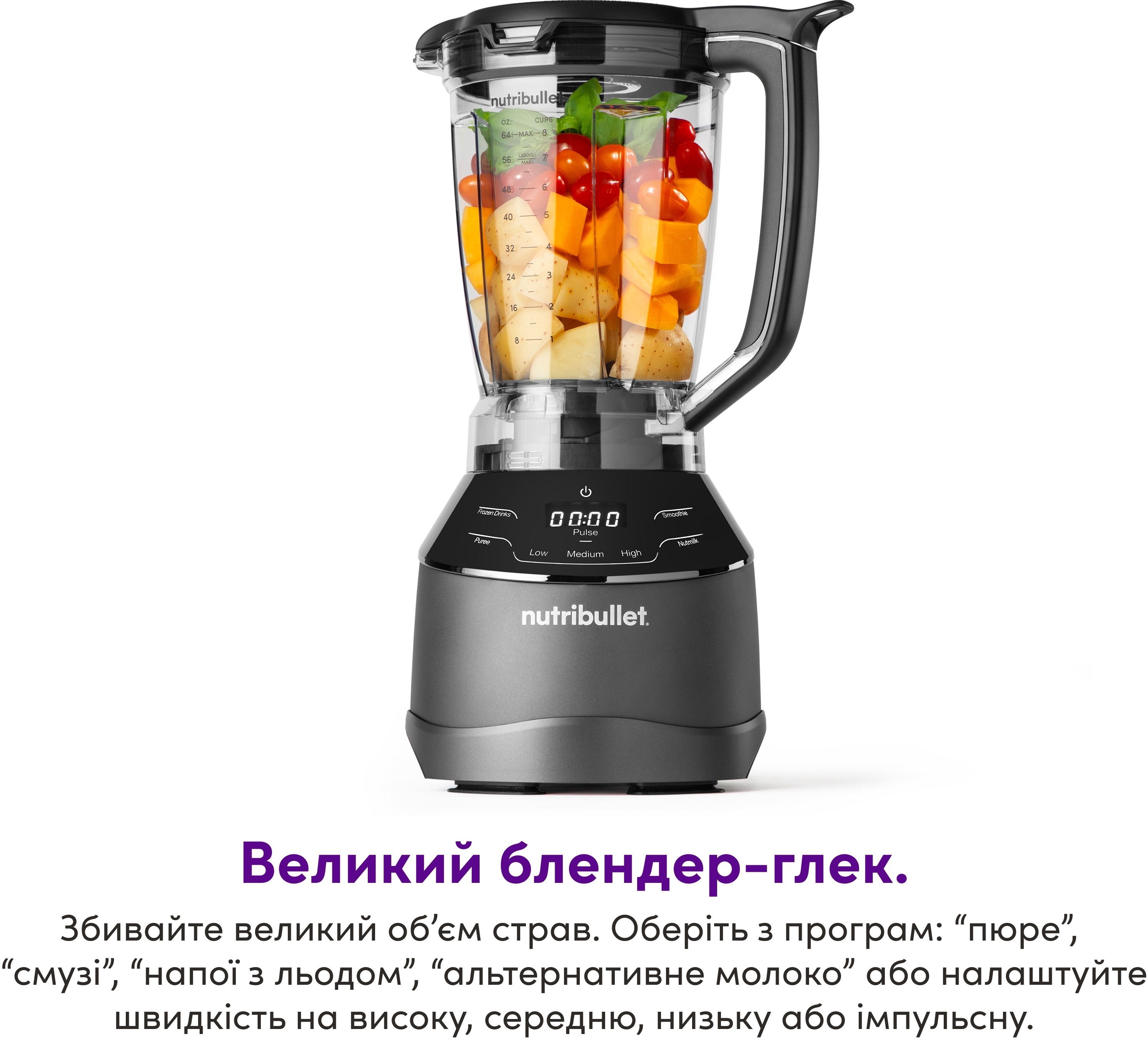Блендер Nutribullet NBF580B TRIPPREPSYSTфото8