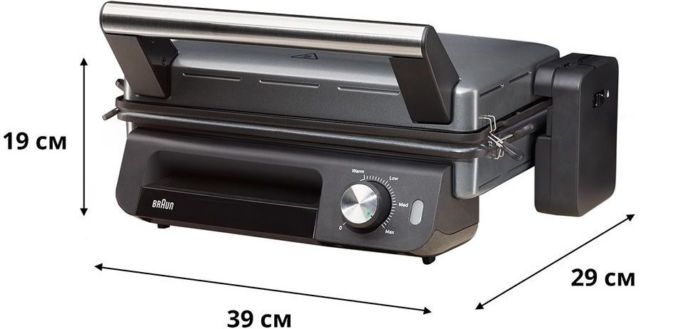 Гриль Braun MultiGrill 5 CG 5033 IGY фото 