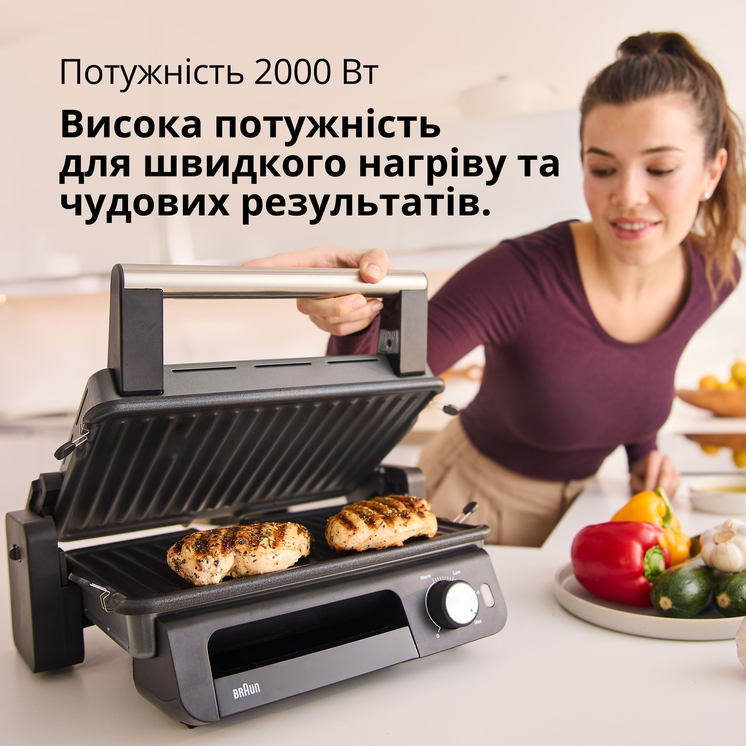 Гриль Braun MultiGrill 5 CG 5033 IGY фото 