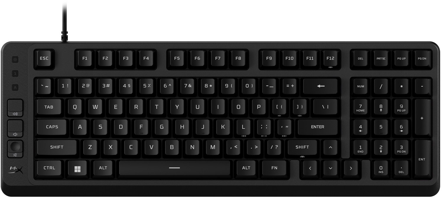 Игровая клавиатура HyperX Eve 1800 Black (B7JE0AA) фото 