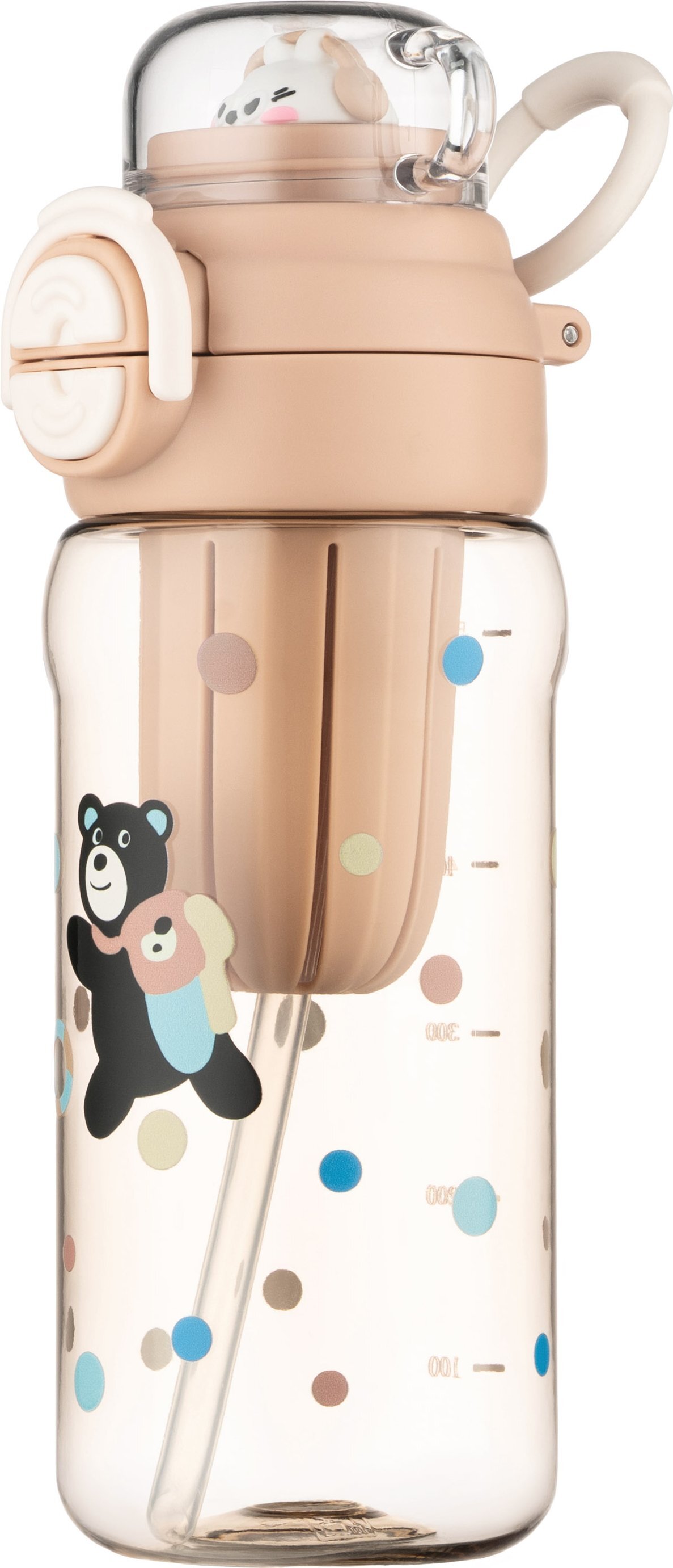 Пляшка для води ARDESTO Tale 650мл, бежевий (AR2265TB)фото
