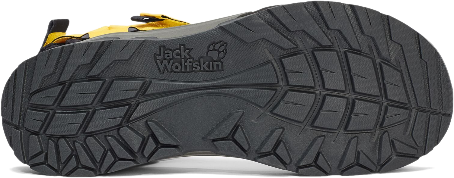 Сандали мужские Jack Wolfskin Ridge Sandal M A65589_M0088 42 (8 UK) желтые фото 