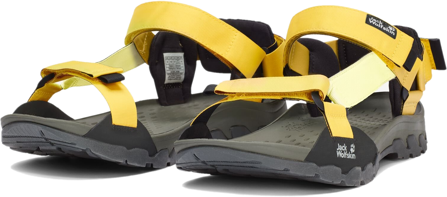 Сандали мужские Jack Wolfskin Ridge Sandal M A65589_M0088 43 (9 UK) желтые фото 