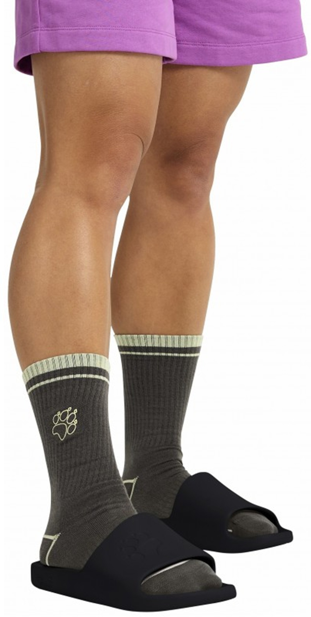 Шлепанцы Jack Wolfskin Paw Slider A65742_6000 40,5 (7 UK) черные фото 7