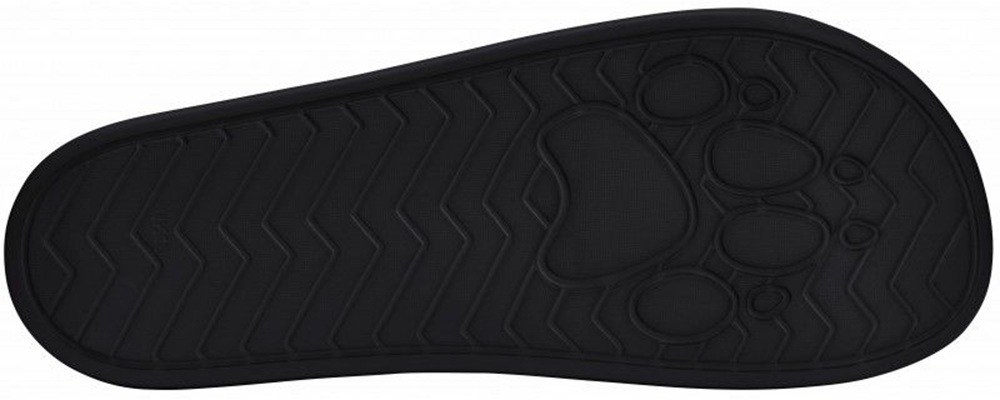 Шлепанцы Jack Wolfskin Paw Slider A65742_6000 47 (12 UK) черные фото 6