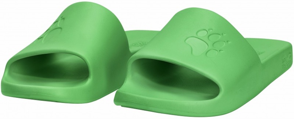 Шлепанцы Jack Wolfskin Paw Slider A65742_E0278 45,5 (11 UK) зеленые фото 