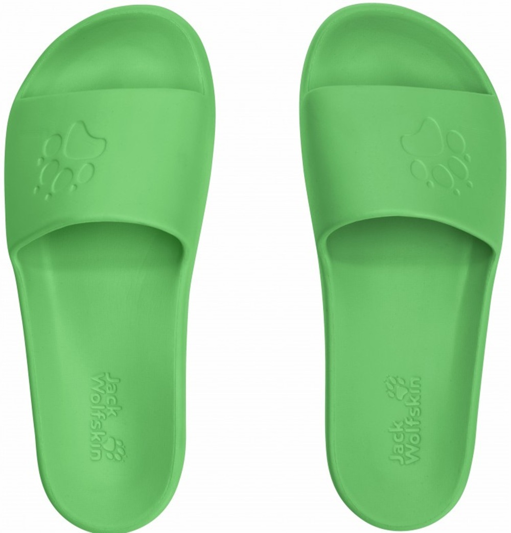 Шлепанцы Jack Wolfskin Paw Slider A65742_E0278 45,5 (11 UK) зеленые фото 
