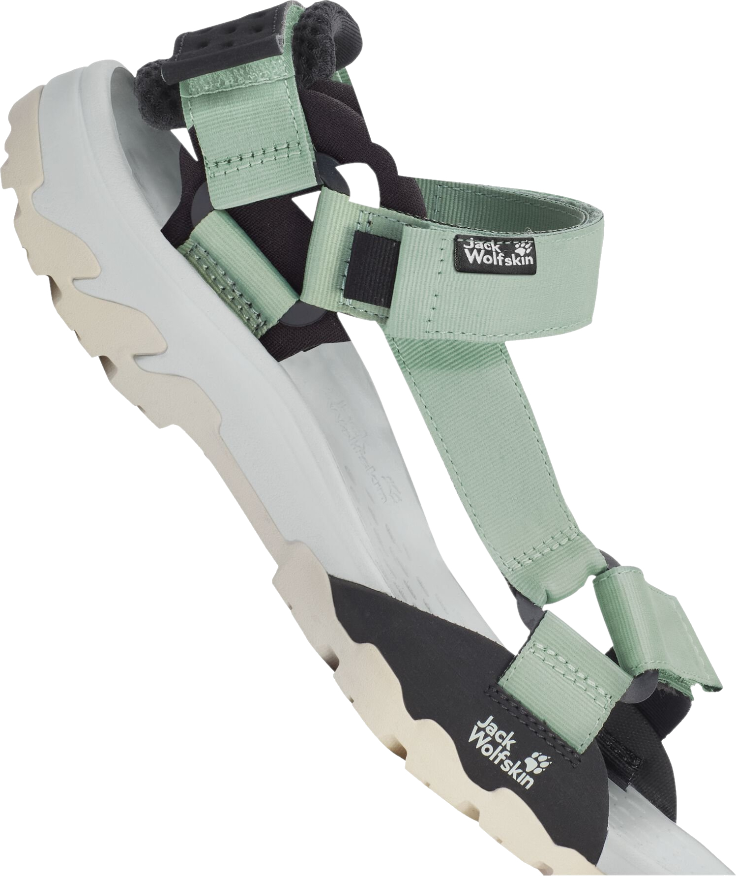 Сандали женские Jack Wolfskin Ridge Sandal W A65590_E0272 38 (5 UK) зеленые фото 