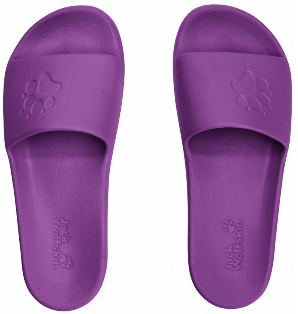 Шлепанцы Jack Wolfskin Paw Slider A65742_I0132 39,5 (0 UK) фиолетовые фото 