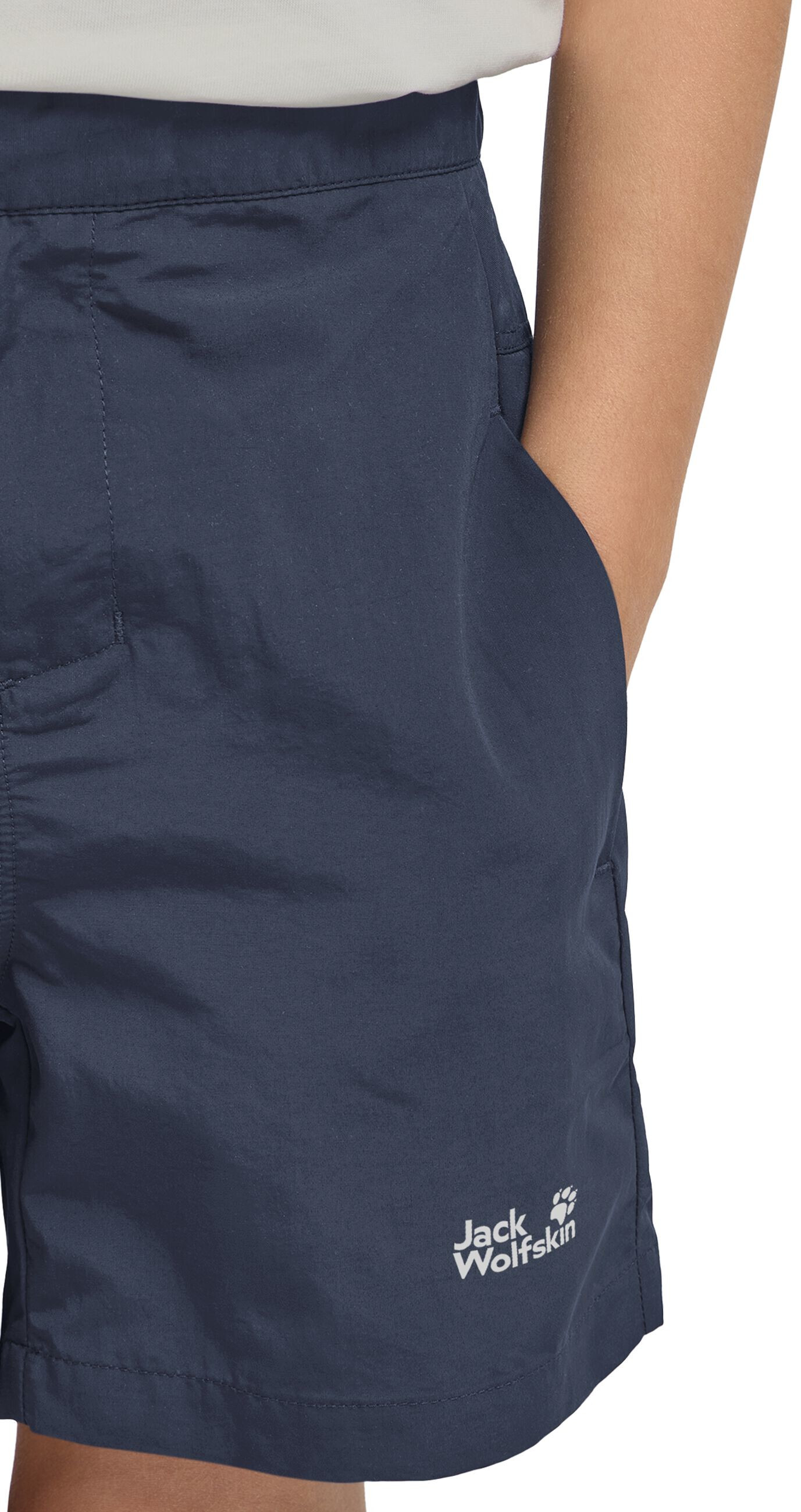 Шорты детские Jack Wolfskin Sun Shorts K 1605615_C0412 152 темно-синие фото 
