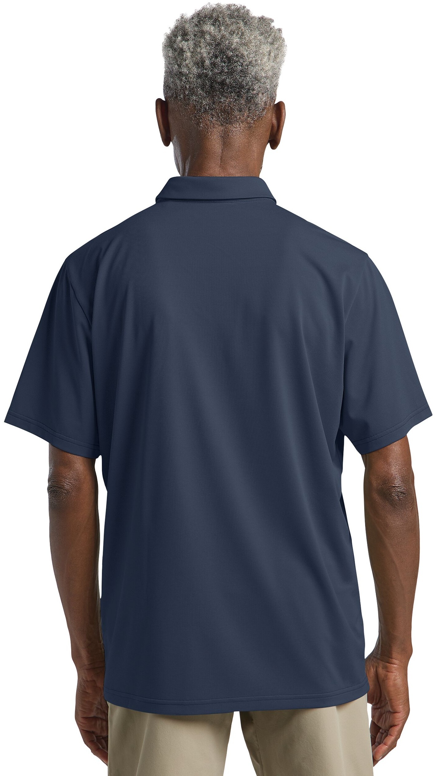 Поло спортивное мужское Jack Wolfskin Delgami Polo M 1809801_C0412 XL синие фото 