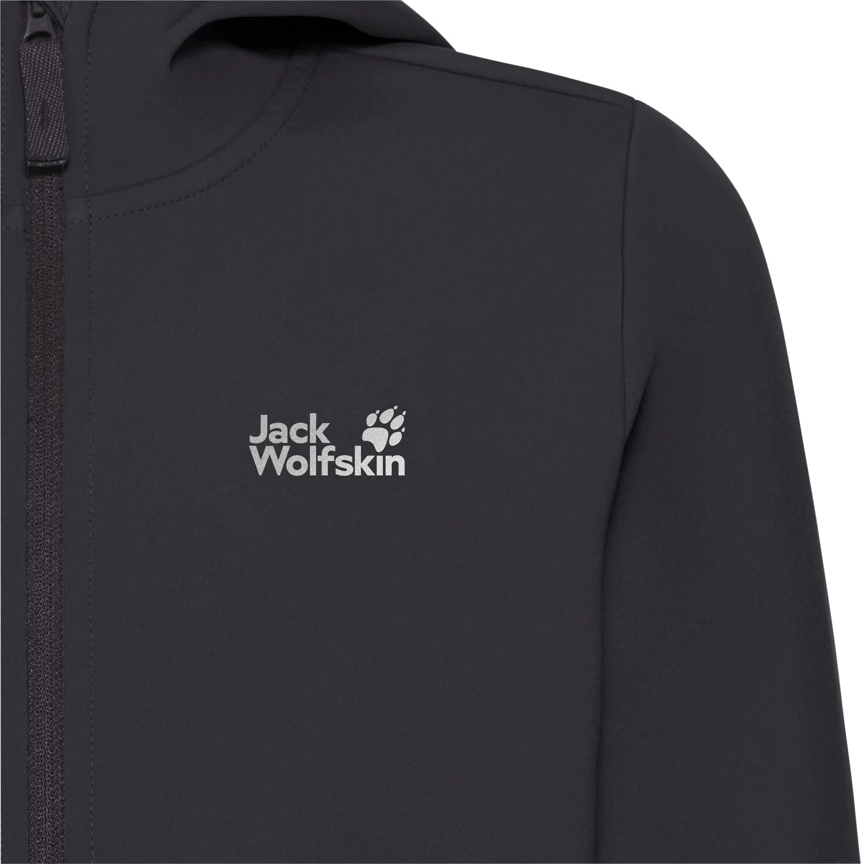 Ветровка детская Jack Wolfskin Fourwinds Jacket Kids A61854_6000 164 черная фото 