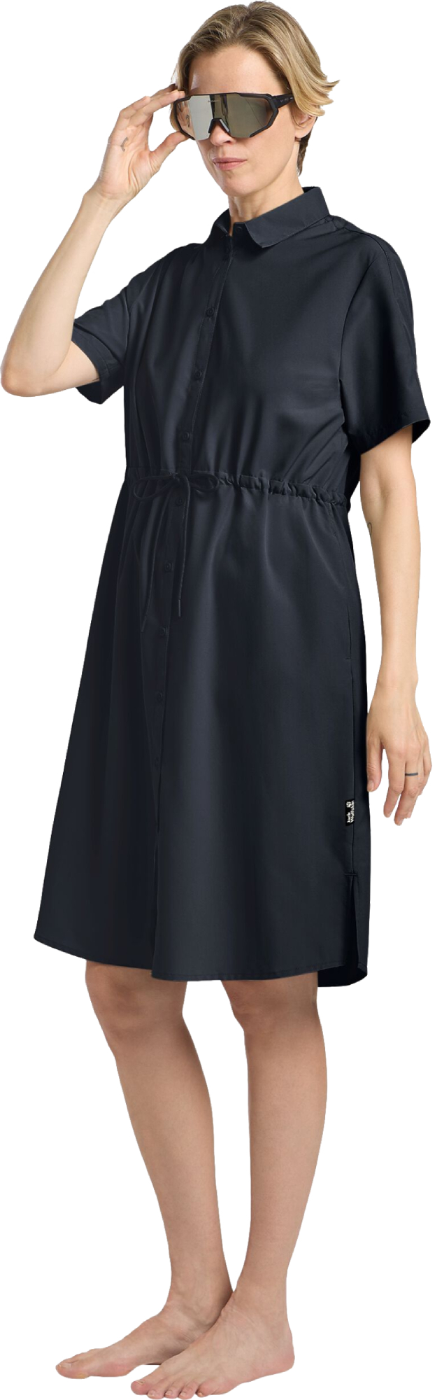 Платье женская Jack Wolfskin Waimea Dress W A63887_C0413 S темно-синяя фото 4