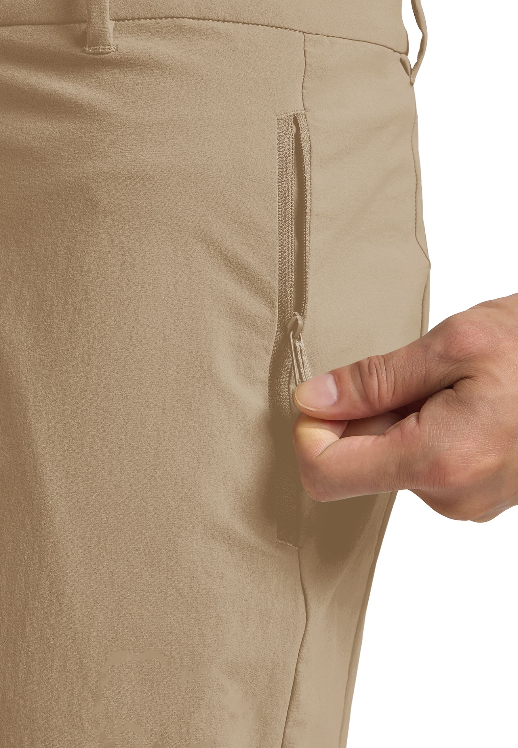 Штаны мужские Jack Wolfskin Hikeout Pants M A63924_A0082 52 бежевые фото 