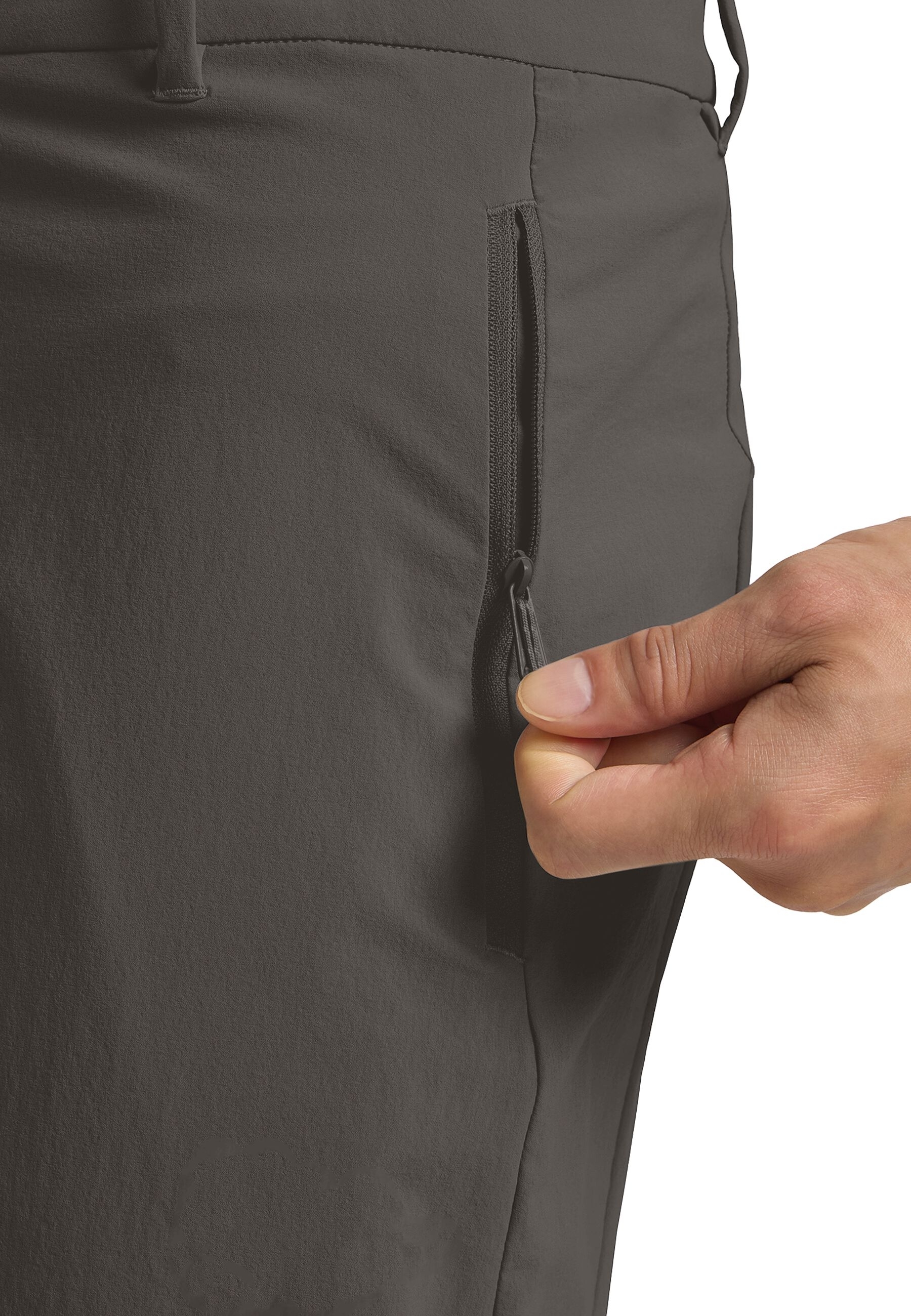 Штани чоловічі Jack Wolfskin Hikeout Pants M A63924_F0302 56 сіріфото