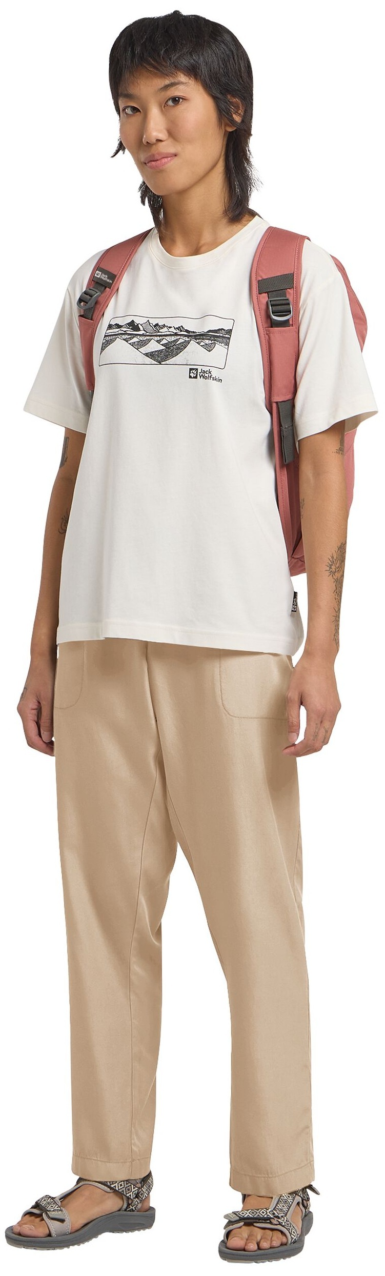 Штани жіночі Jack Wolfskin Montero Pants W A64029_A0083 XS бежевіфото