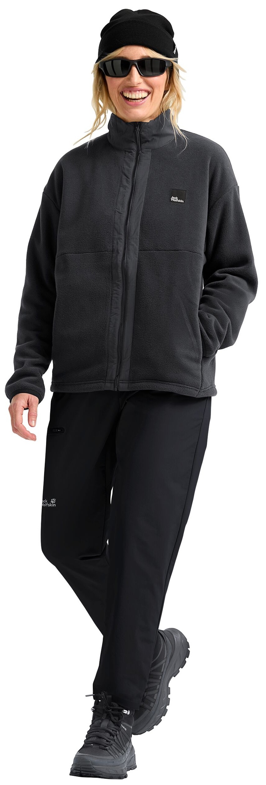 Штаны женские Jack Wolfskin Prelight Trail Pants W A65167_6000 S черные фото 7
