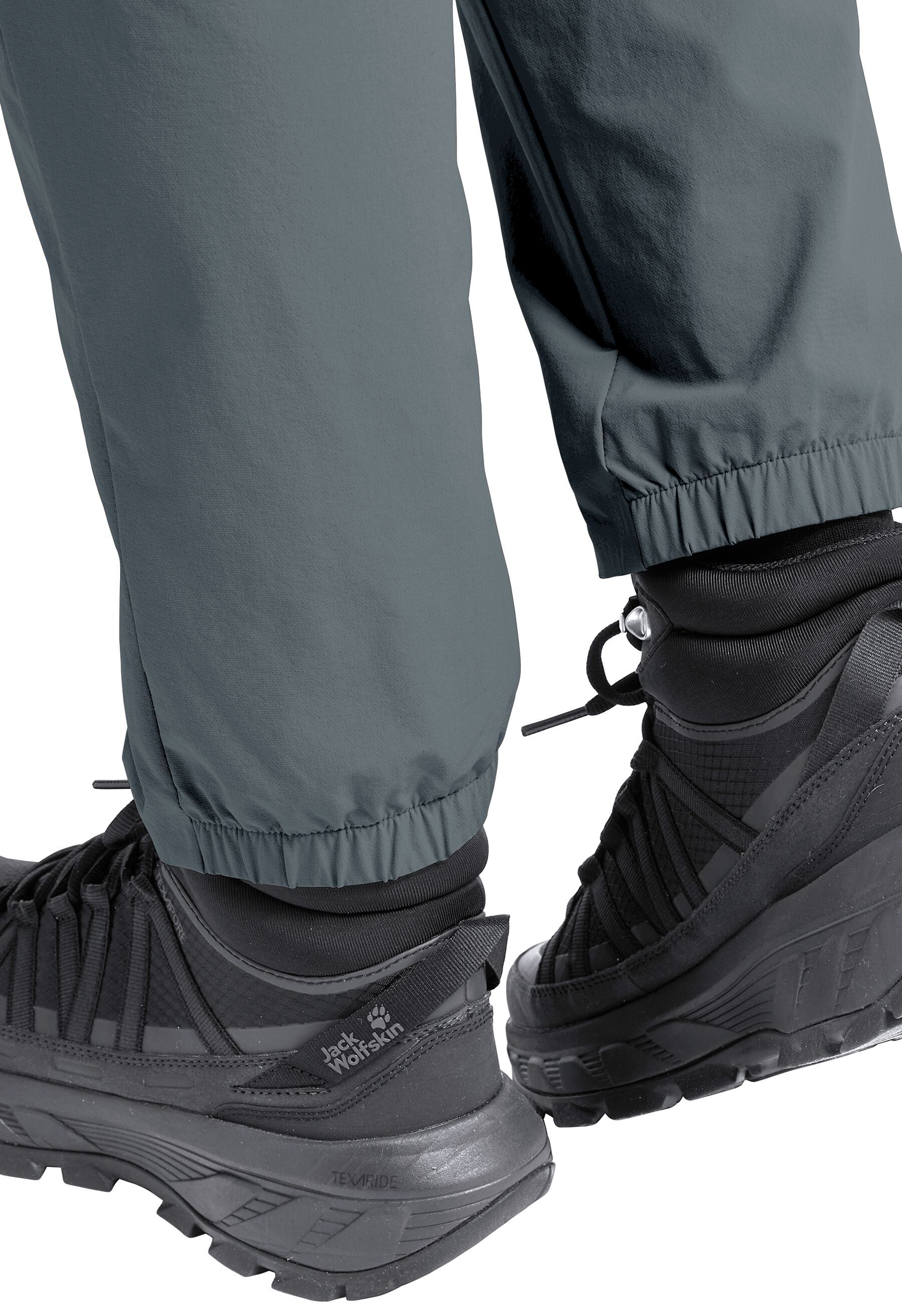 Штани жіночі Jack Wolfskin Prelight Trail Pants W A65167_F0303 L сіро-синєфото