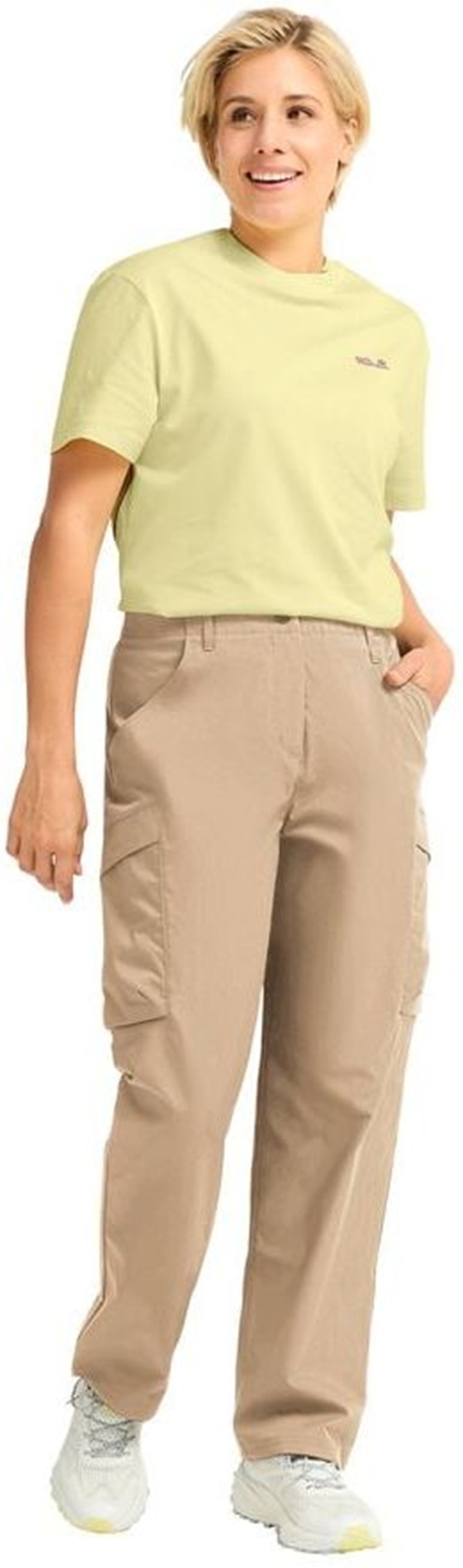 Штани жіночі Jack Wolfskin Mahani Cargo Pants W A65759_A0083 38 бежевіфото3