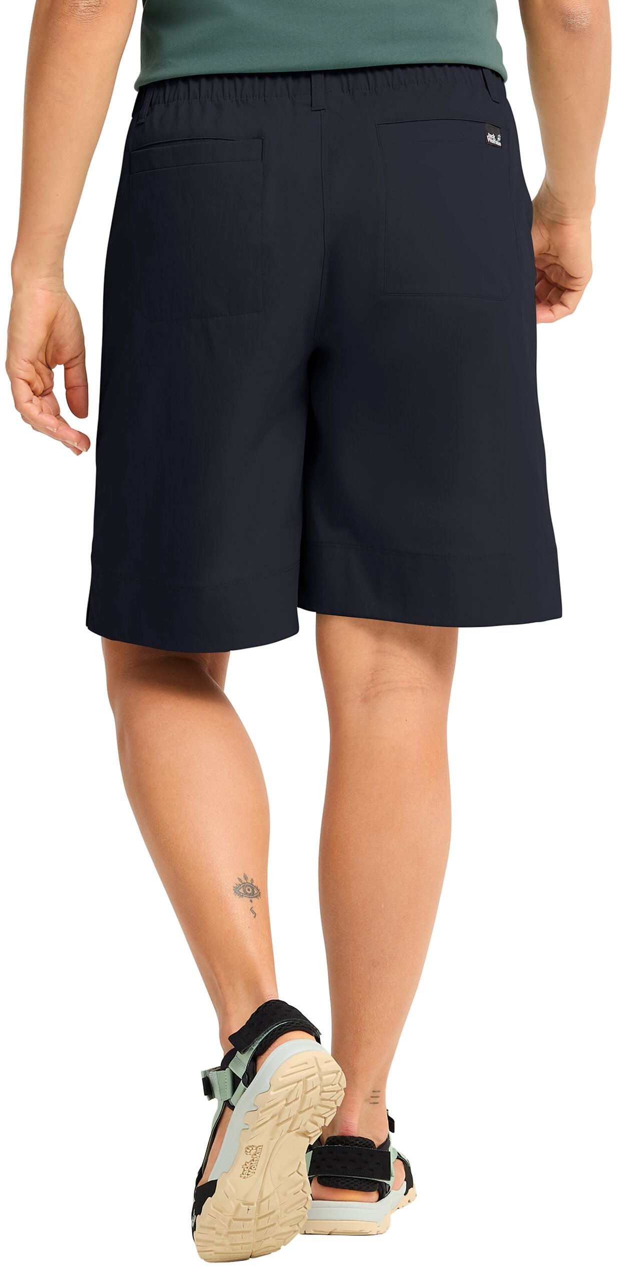 Шорты женские Jack Wolfskin Mahani Shorts W A65760_C0413 42 темно-синяя фото 
