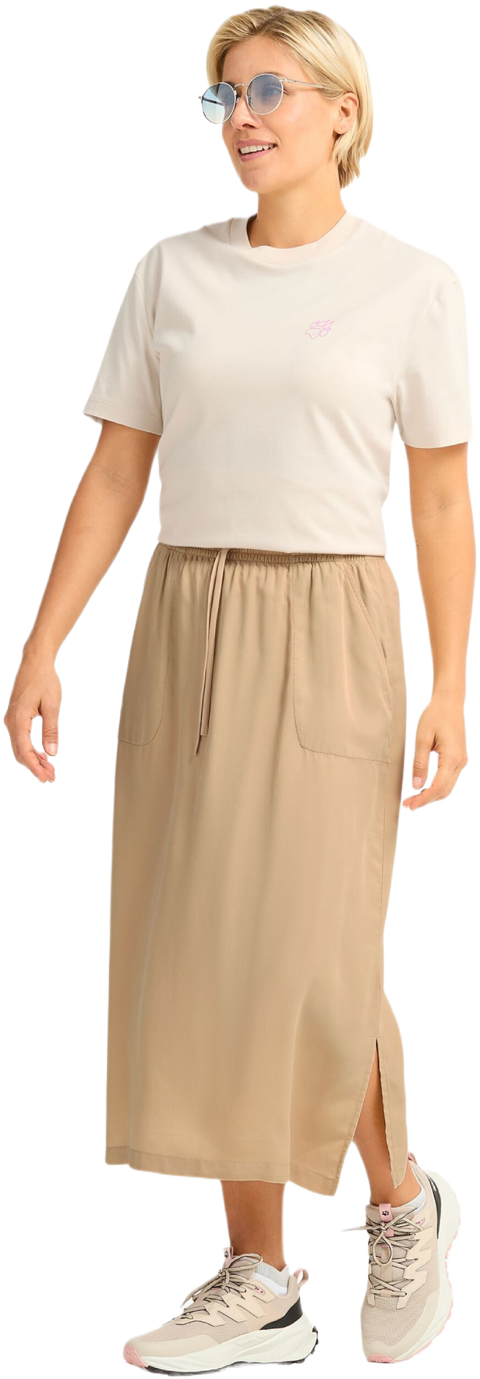 Спідниця жіноча Jack Wolfskin Montero Skirt W A65761_A0083 XS бежевафото