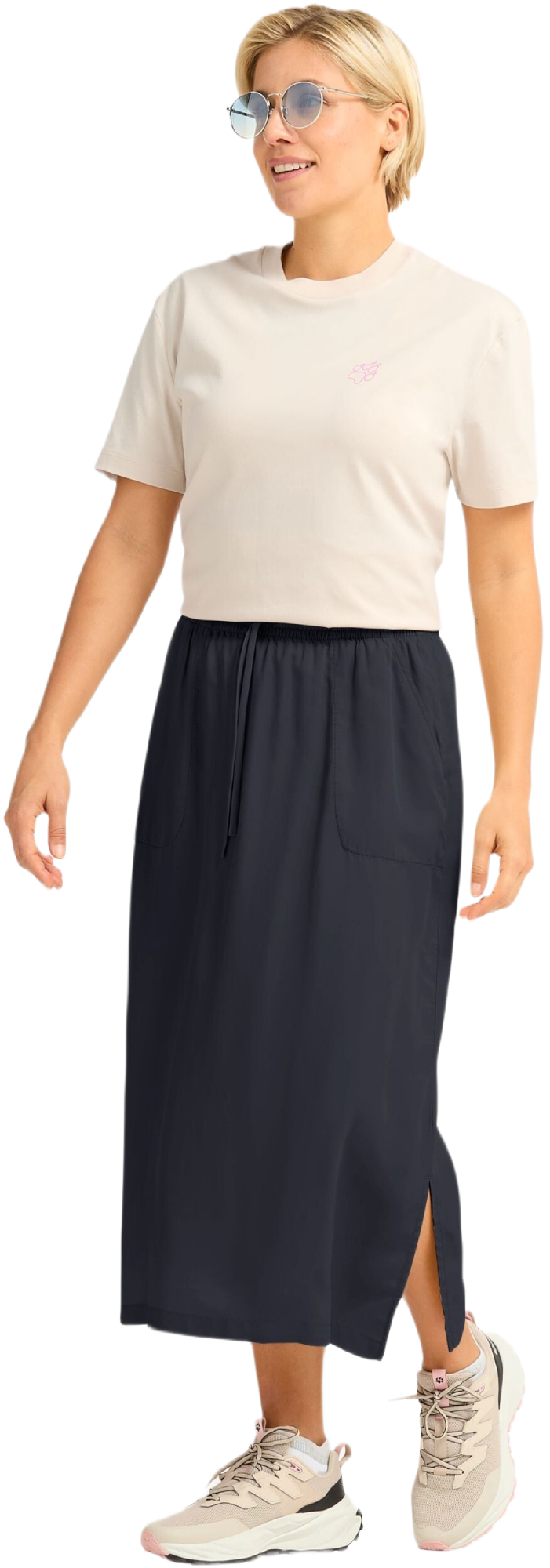 Спідниця жіноча Jack Wolfskin Montero Skirt W A65761_C0413 XS темно-синяфото