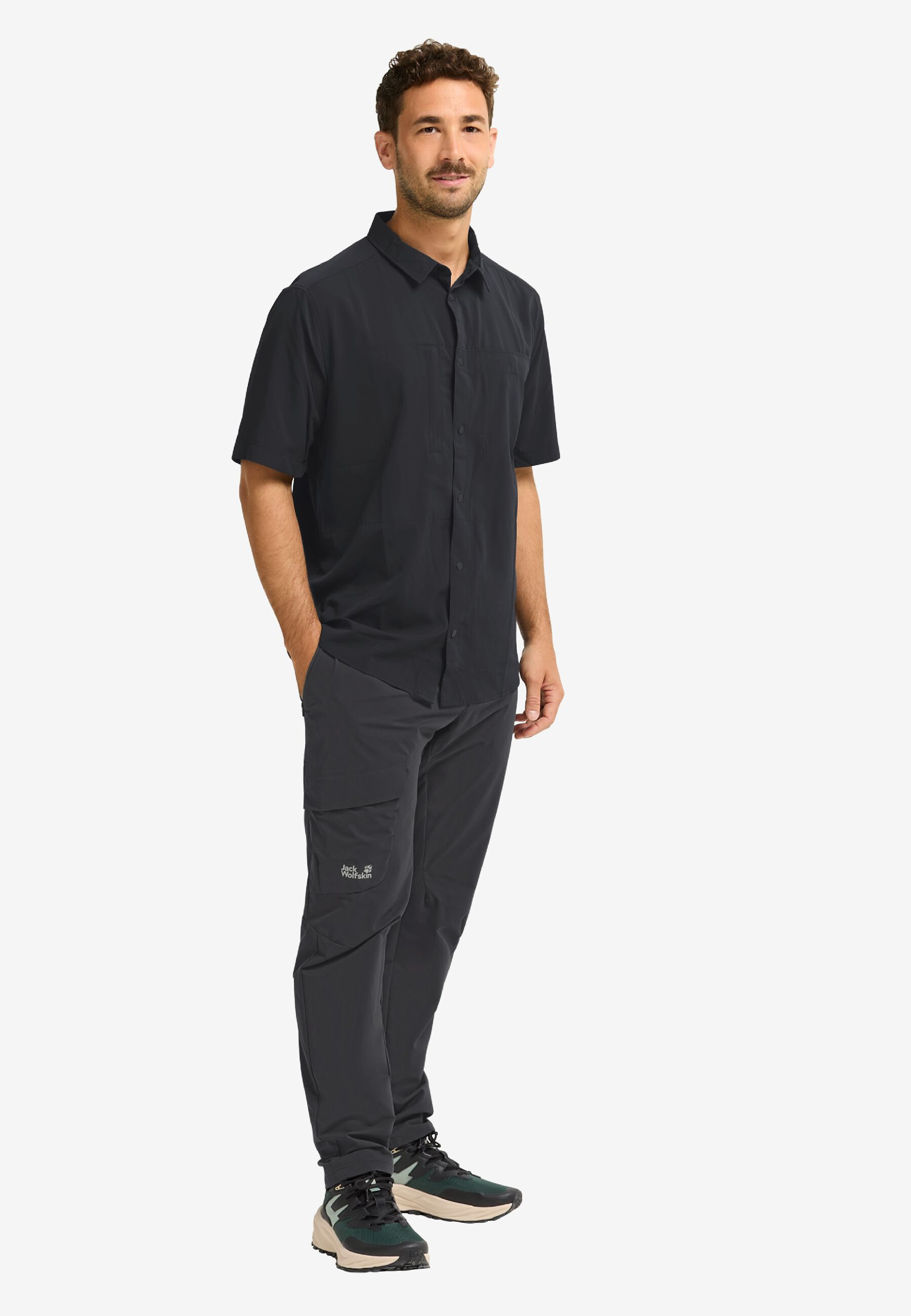 Штаны мужские Jack Wolfskin Prelight Pulse Pants M A65858_6000 50 черные фото 3
