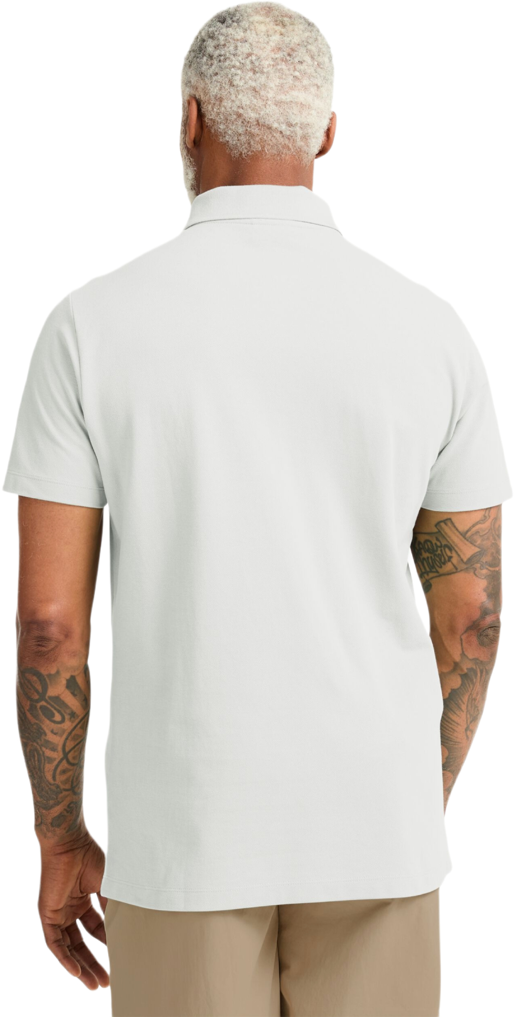 Поло мужское Jack Wolfskin Essential Polo M A65902_5488 XL белое фото 2