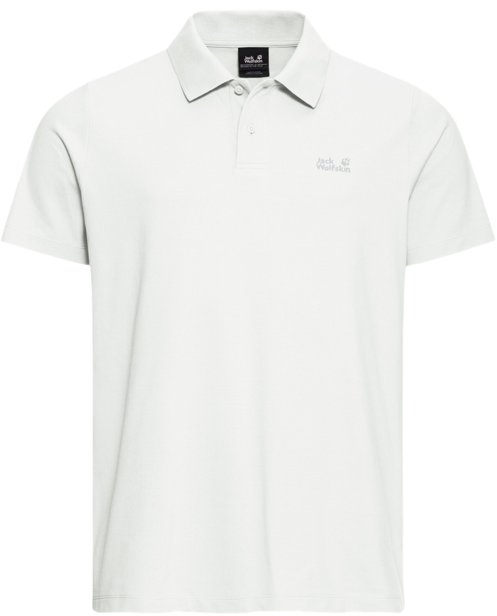 Поло мужское Jack Wolfskin Essential Polo M A65902_5488 M белое фото 