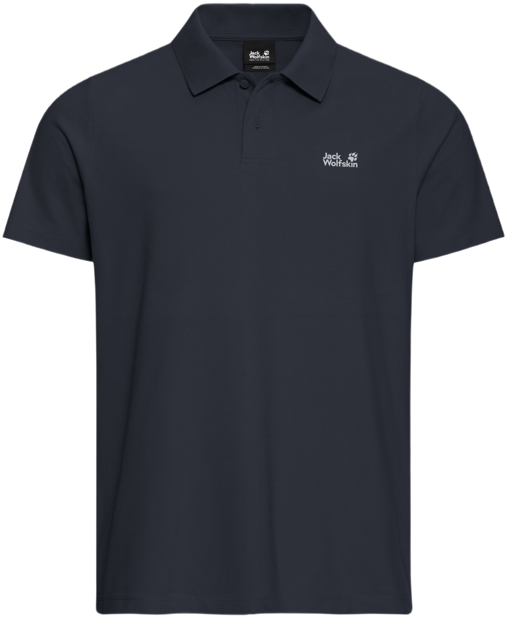 Поло мужское Jack Wolfskin Essential Polo M A65902_C0413 M темно-синее фото 5