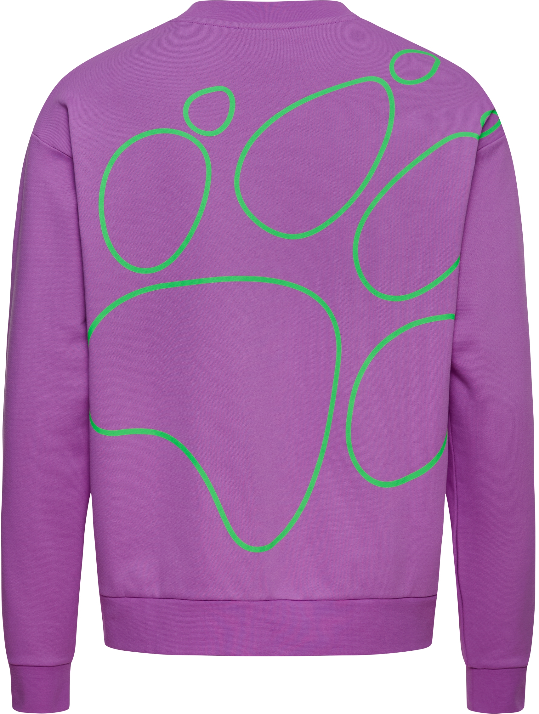 Свитшот женский Jack Wolfskin Celebrate The Paw Crewneck W A65903_T0408 S фиолетовый фото5