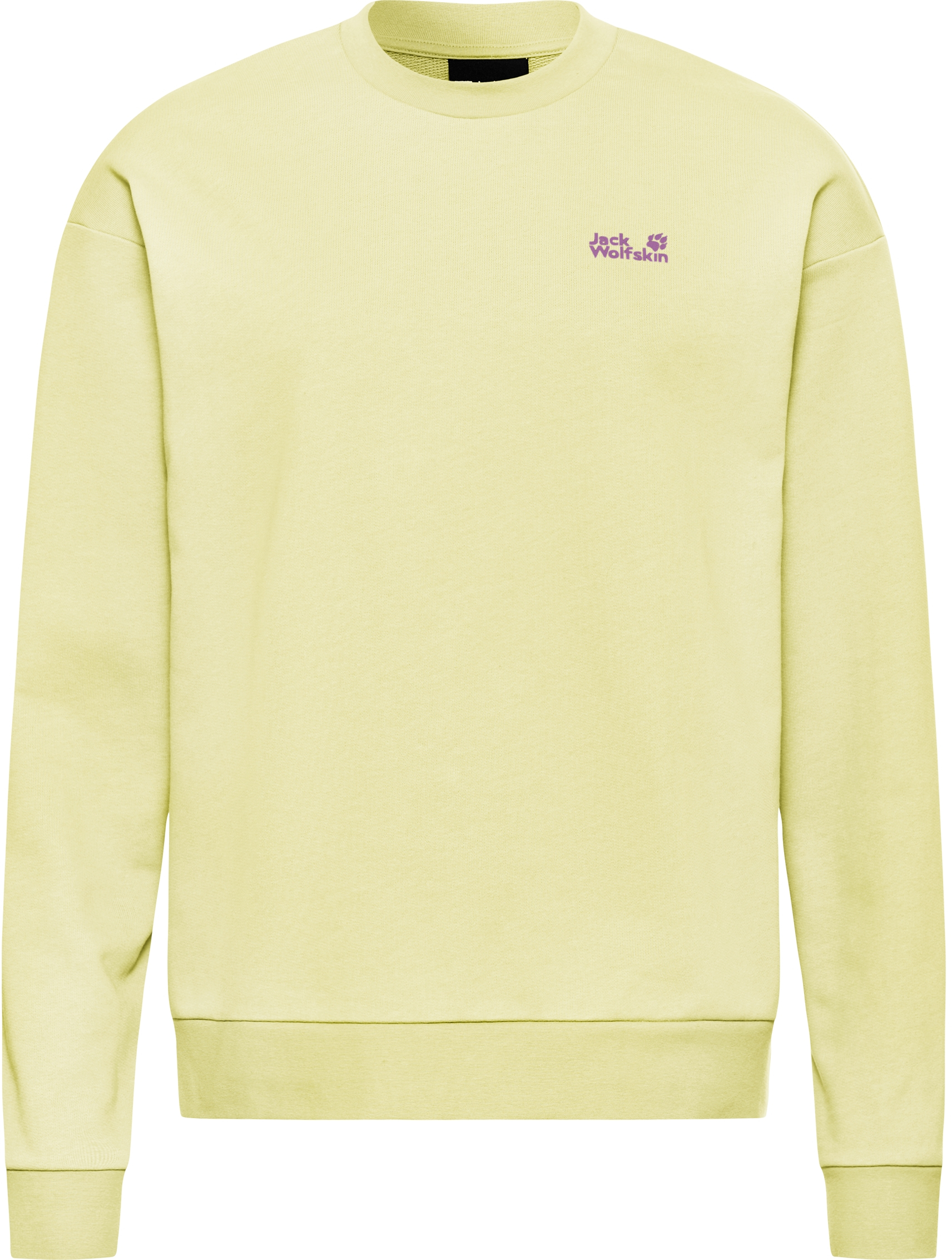 Свитшот женский Jack Wolfskin Celebrate The Paw Crewneck W A65903_T0410 M желтый фото4