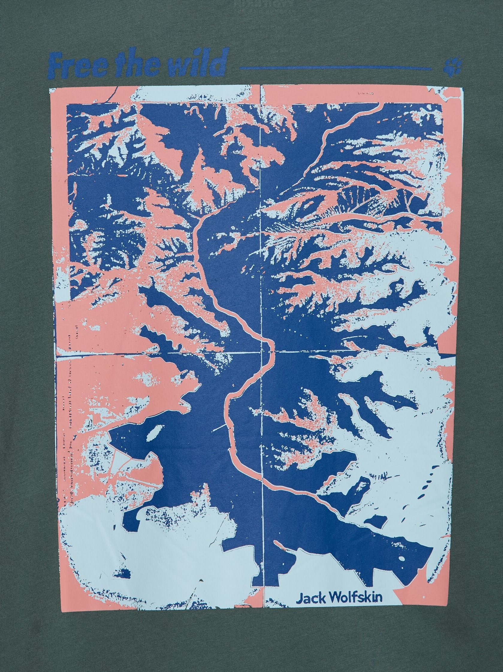 Реглан чоловічий Jack Wolfskin Confident Ls T M A65918_T0536 XL зеленийфото