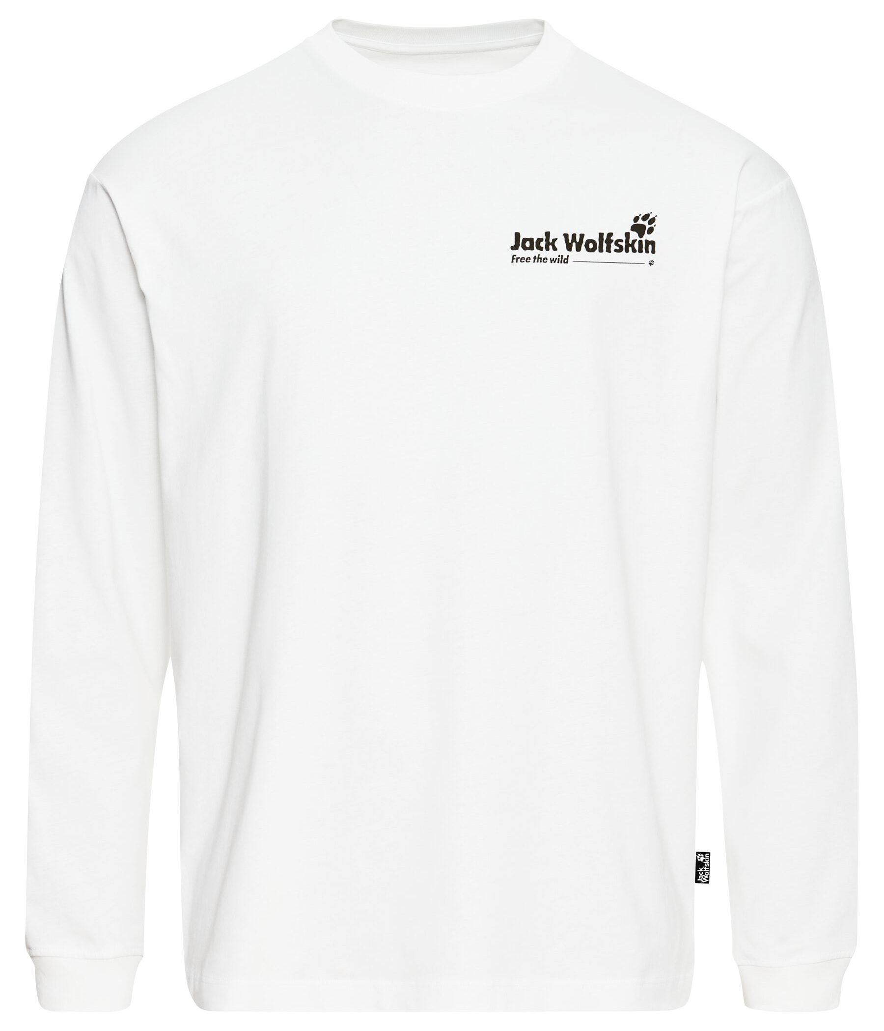 Реглан мужской Jack Wolfskin Confident Ls T M A65918_T0538 S белый фото 