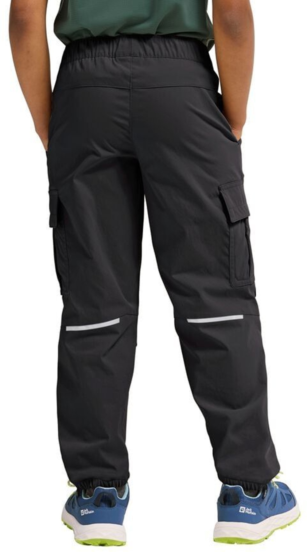 Штани дитячі Jack Wolfskin Cargo Pants K A65922_6000 116 чорніфото2